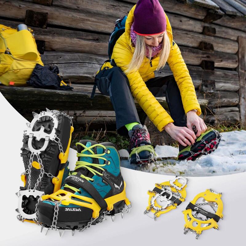 Crampoane antiderapante pentru bocanci de drumeție MOUNTAIN GOAT Premium