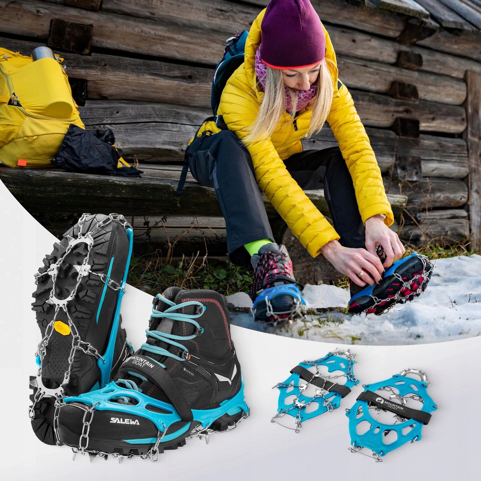 Steigeisen Mountain Goat Standard voor Berg- en Wandelschoenen 6/7