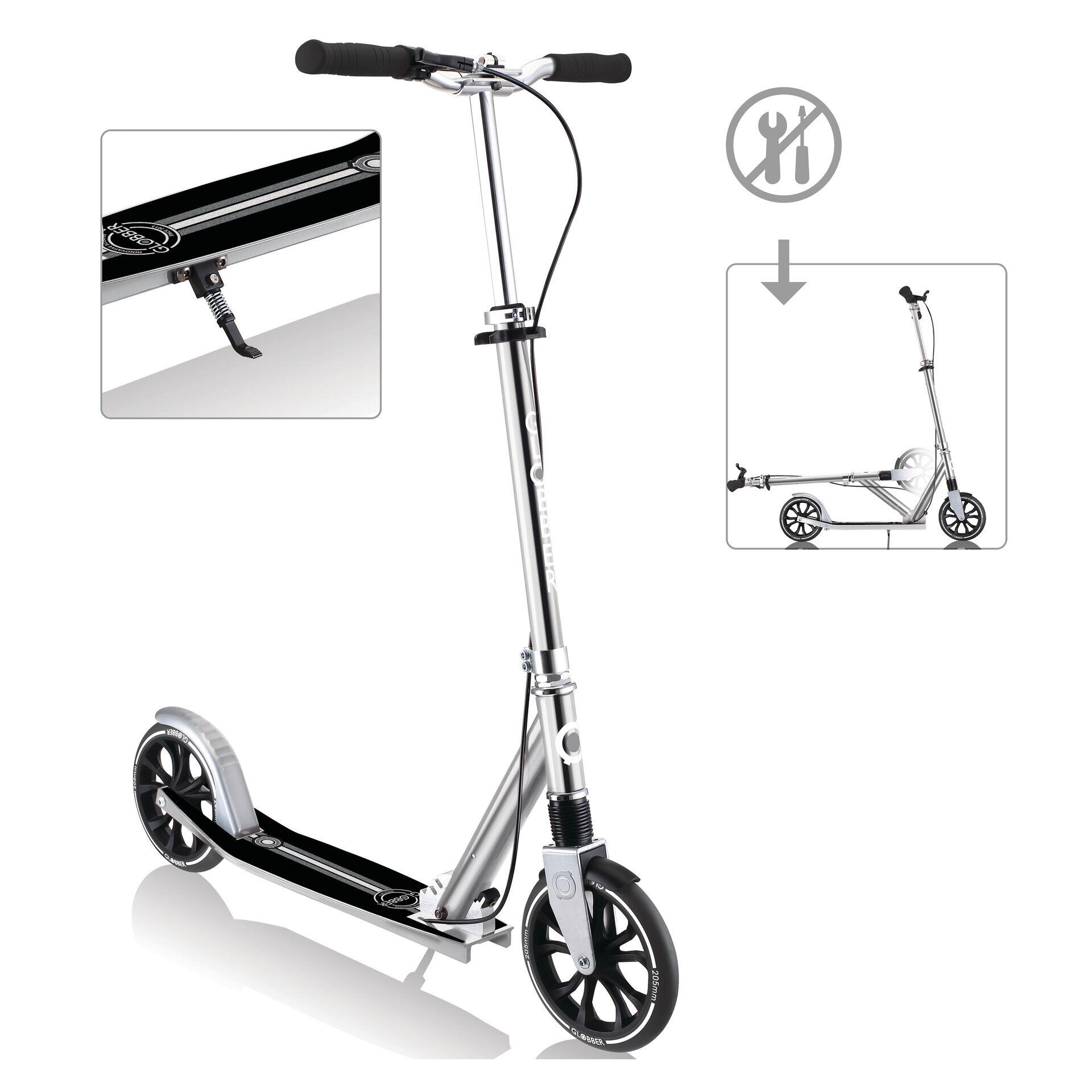 GLOBBER GLOBBER NL-205 Deluxe, silber