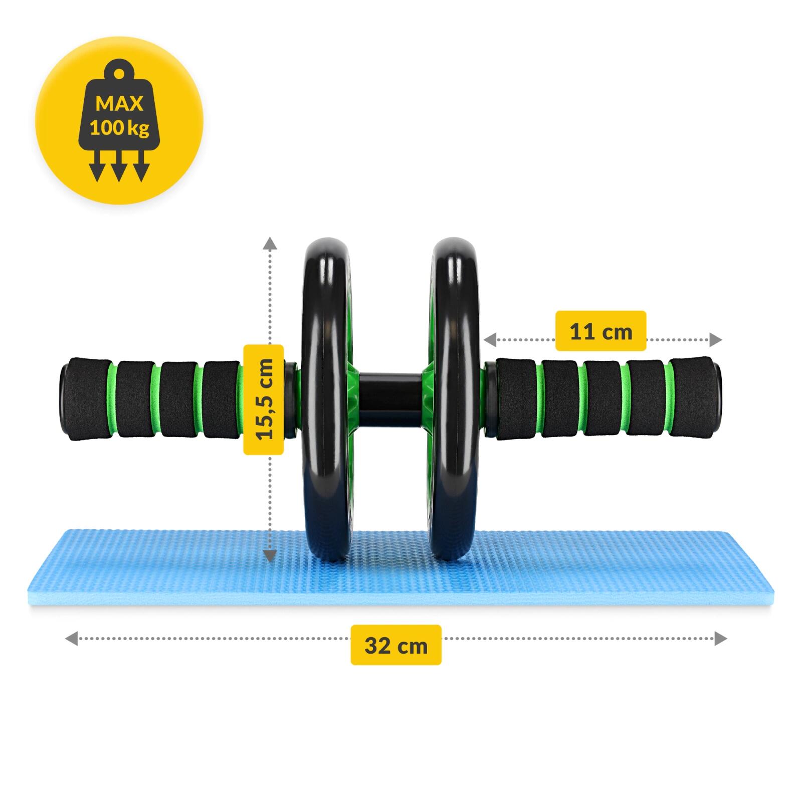 Kolečko na posilování břišních svalů AB WHEEL 4FIZJO 7/7