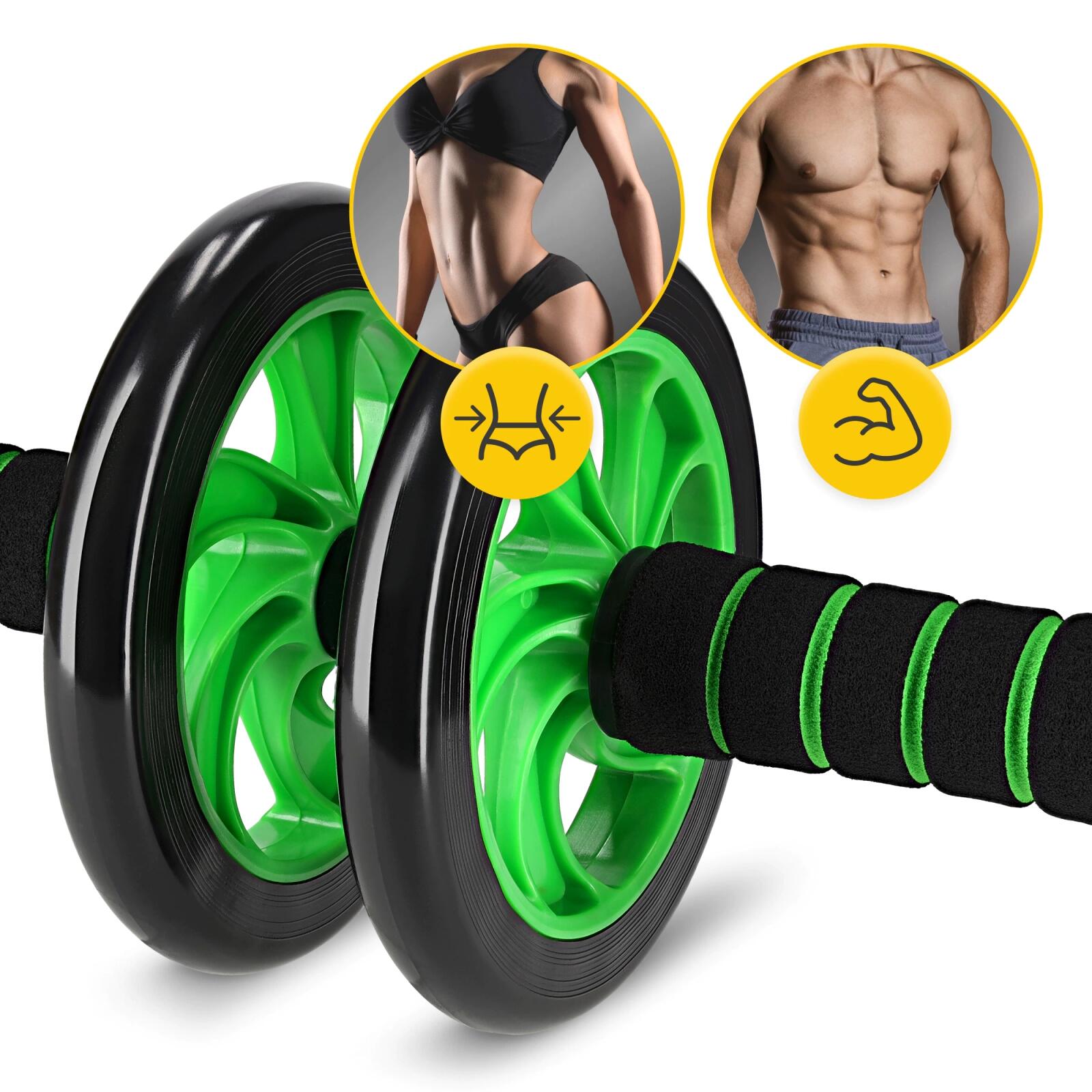 Kolečko na posilování břišních svalů AB WHEEL 4FIZJO 3/7