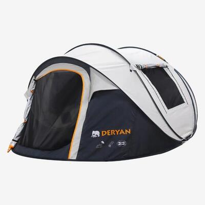 Tenda Pop Up di Lusso - 4 Persone - 1 Secondo Pop Up - Colonna d'acqua 5000MM