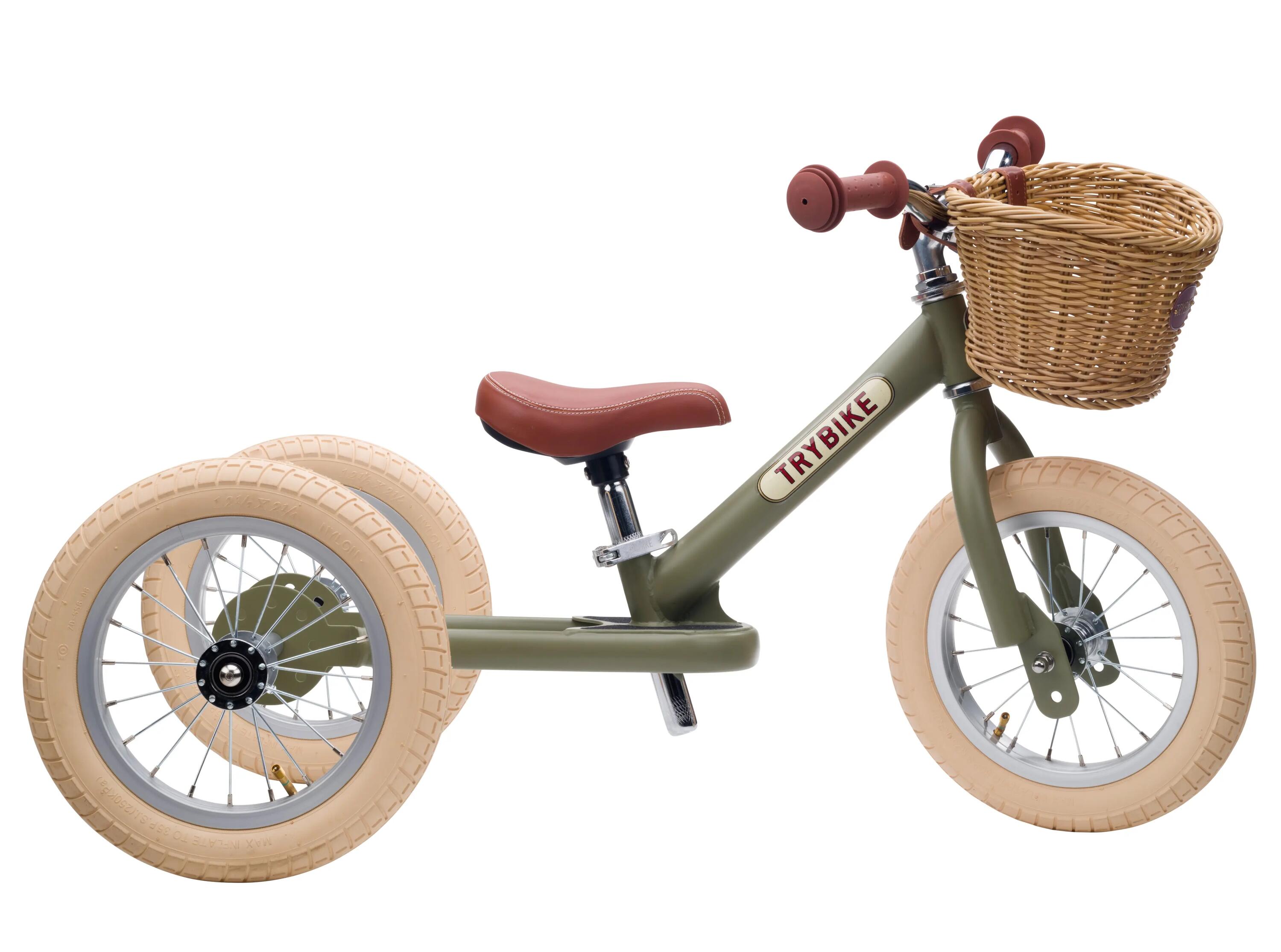 Trybike draisienne Steel vert vintage - vélo deux roues 5/7