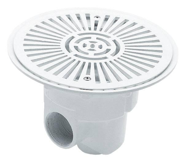 D200mm Hintergrundabfluss - Antivortex - Beton 2/3