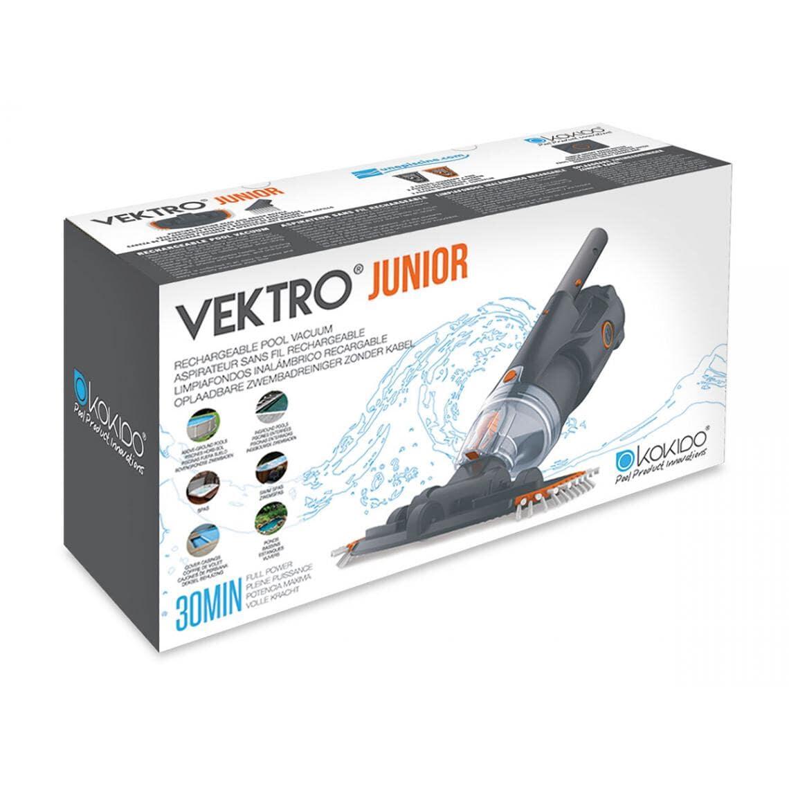 Limpa Fundos Aspirador Bateria VEKTRO JÚNIOR 2/3