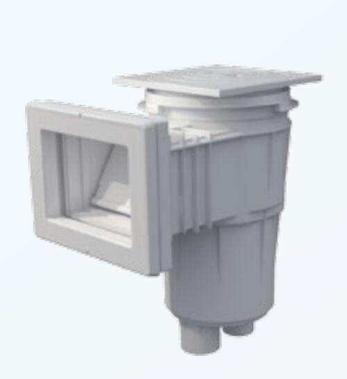 Skimmer 15lt concreto - blanco 3/3