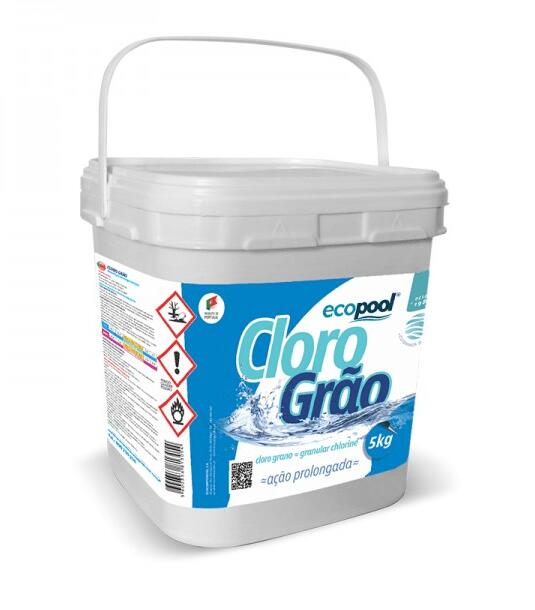 Grain de chlore (granulé) Ecopool 5 kg 1/2