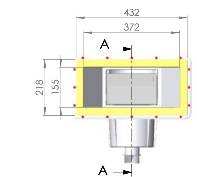 Skimmer boca concreto 2/3