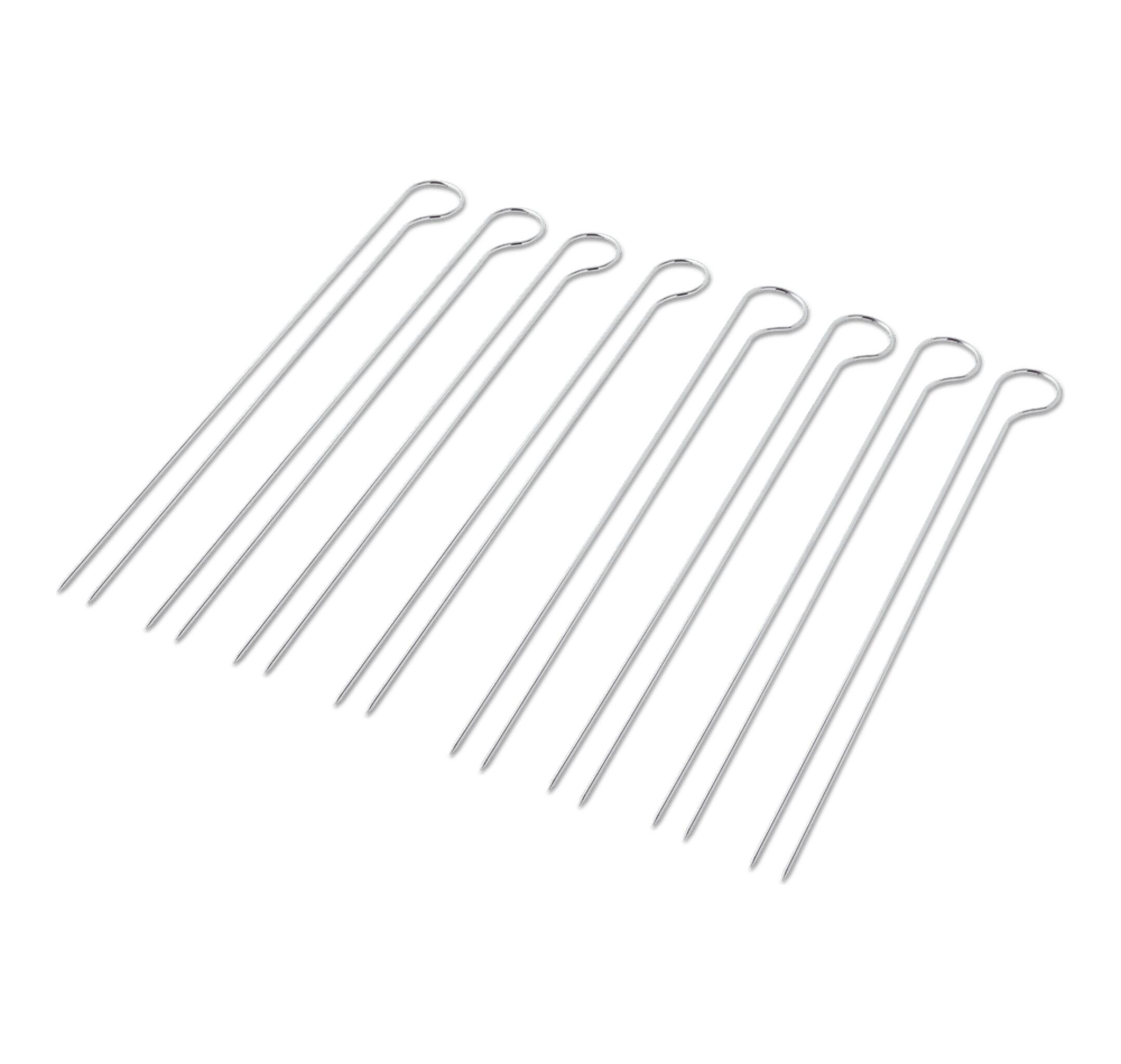 Brochetas de acero inoxidable Weber 4 unidades 2/3