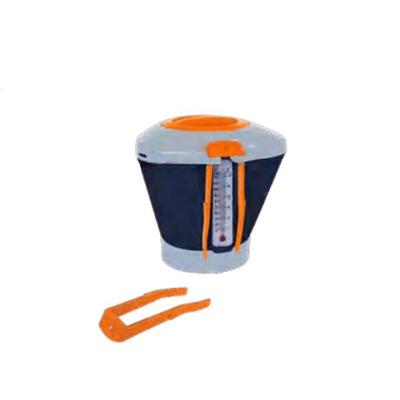 Schwimmender Chlorinator - Thermometer und Pinzetten