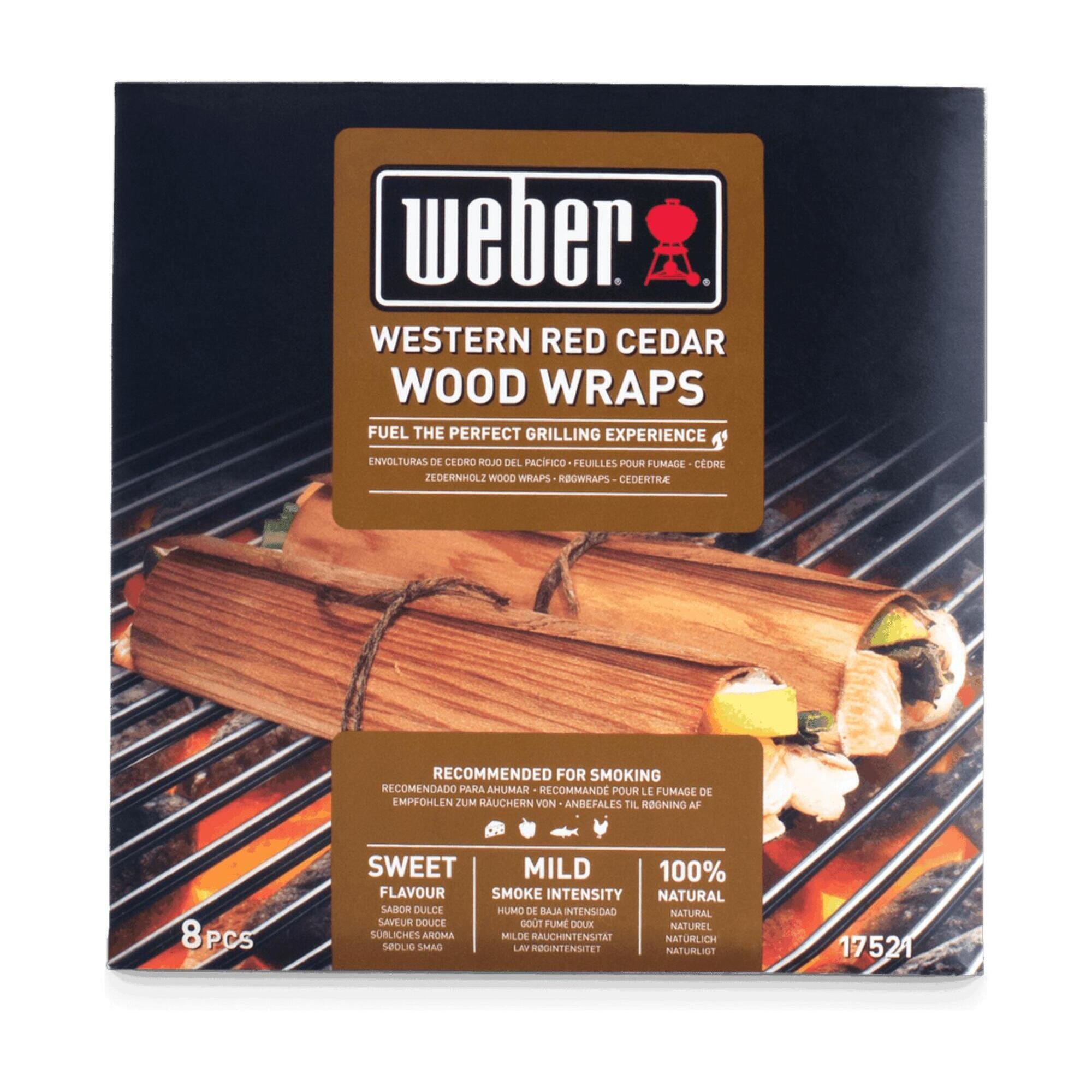 Weber - Wraps En Bois De Cèdre Rouge - Barbecue - Taille Unique - Decathlon