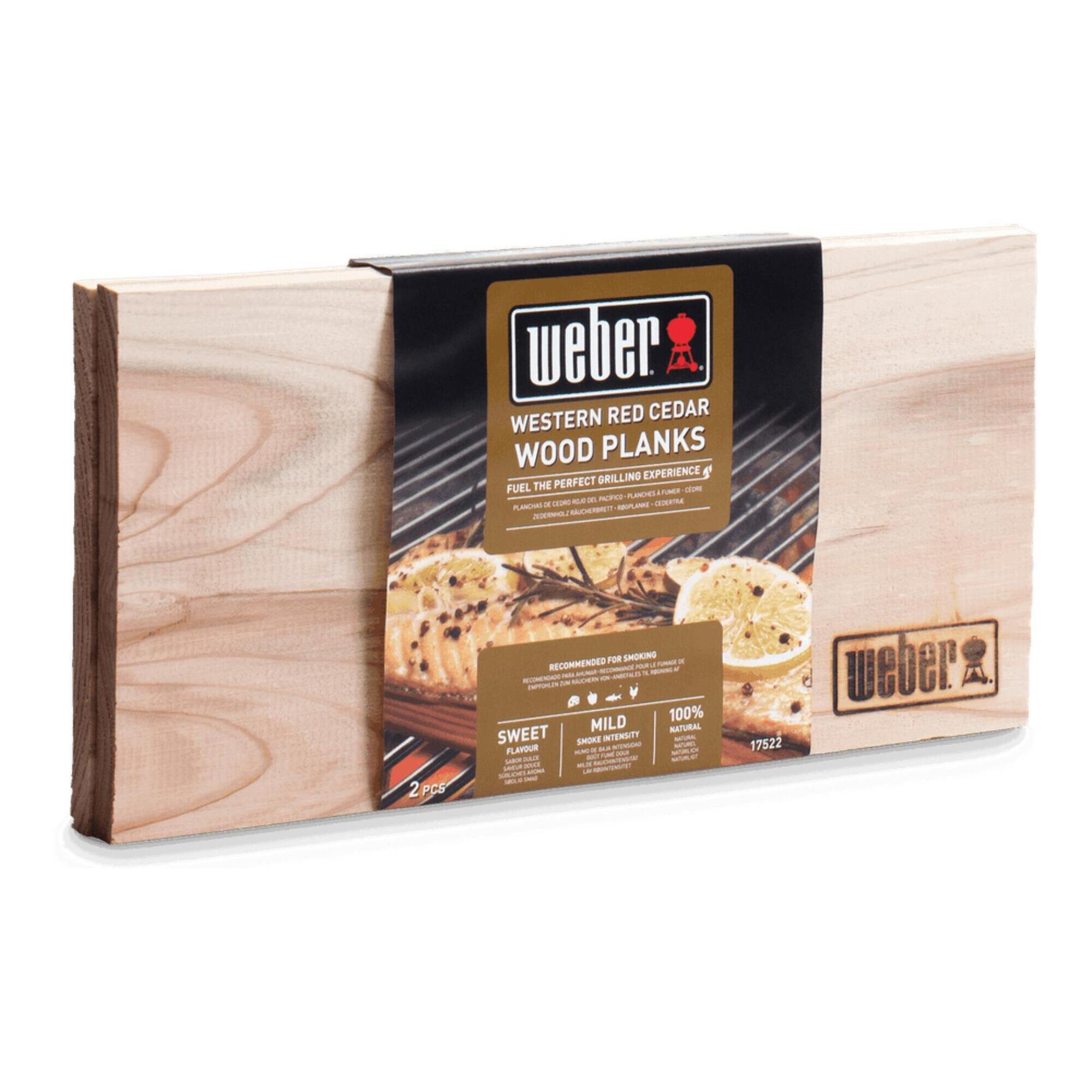 Weber - Petite Planche En Bois Rouge En Cèdre (2 Unités) - Barbecue - Taille Unique - Decathlon