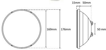 Lámpara LED universal PAR56 RGB 2/3