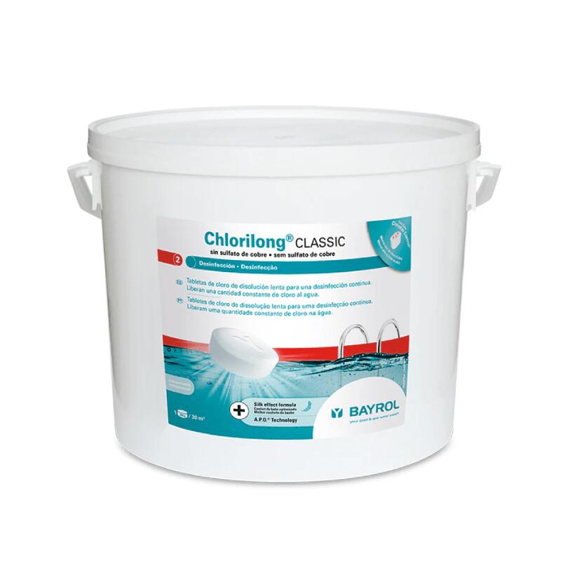Bayrol - Chlorlent Chlorilong® Classic 5kg Comprimés - Kit D'Entretien Piscine - Taille Unique - Decathlon
