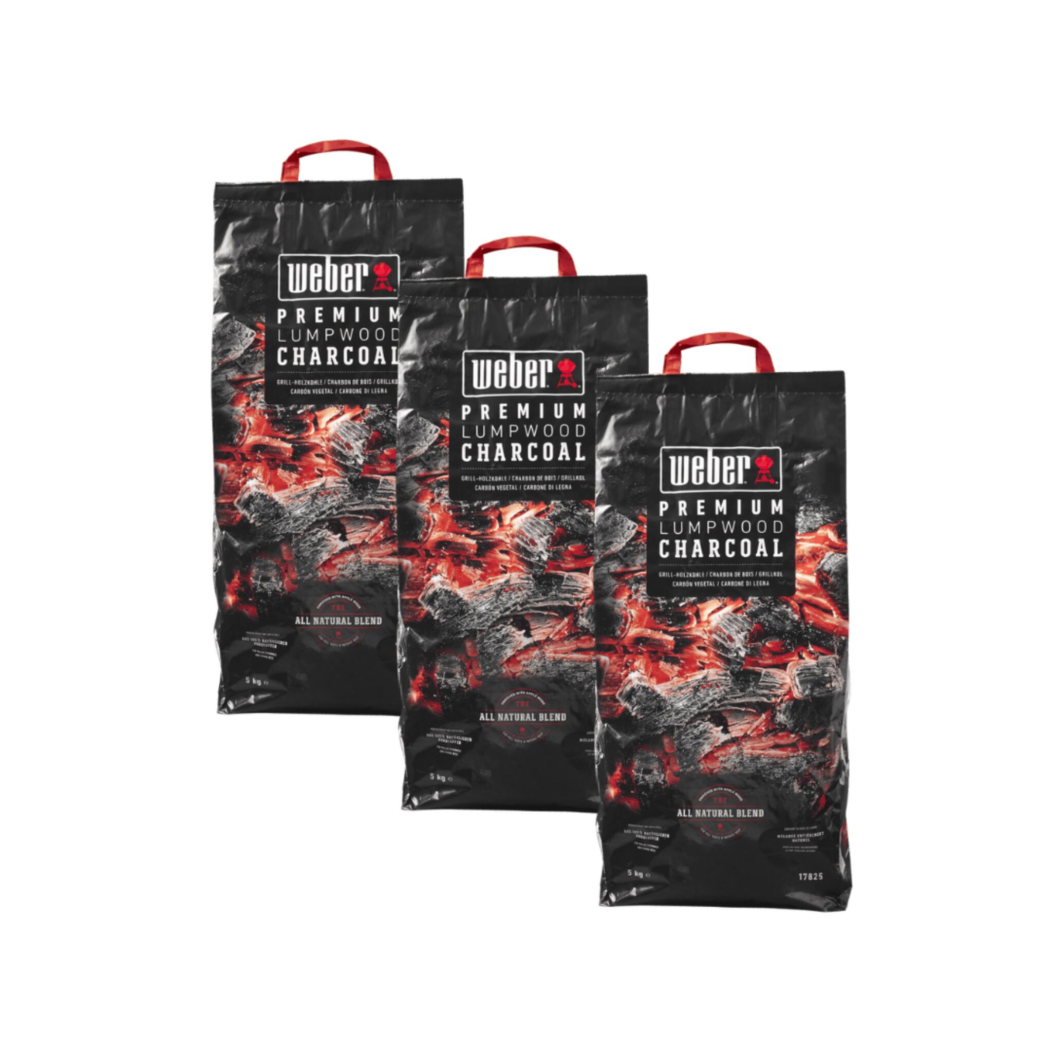 Weber Premium Charcoal - Bolsa de 10 kg 3/3