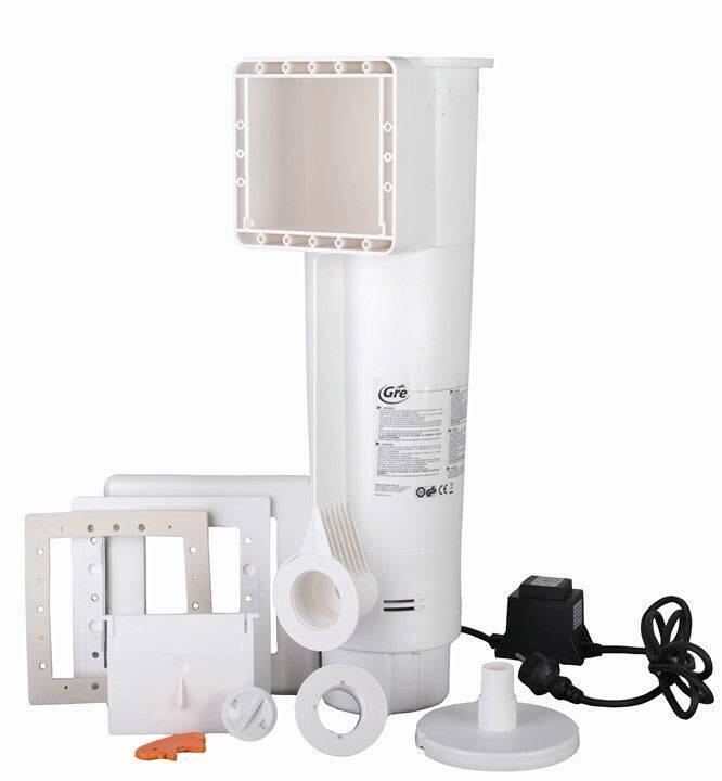 Filtro de cartucho azul con filtración de 2 m3/h a 72 W de potencia 2/3
