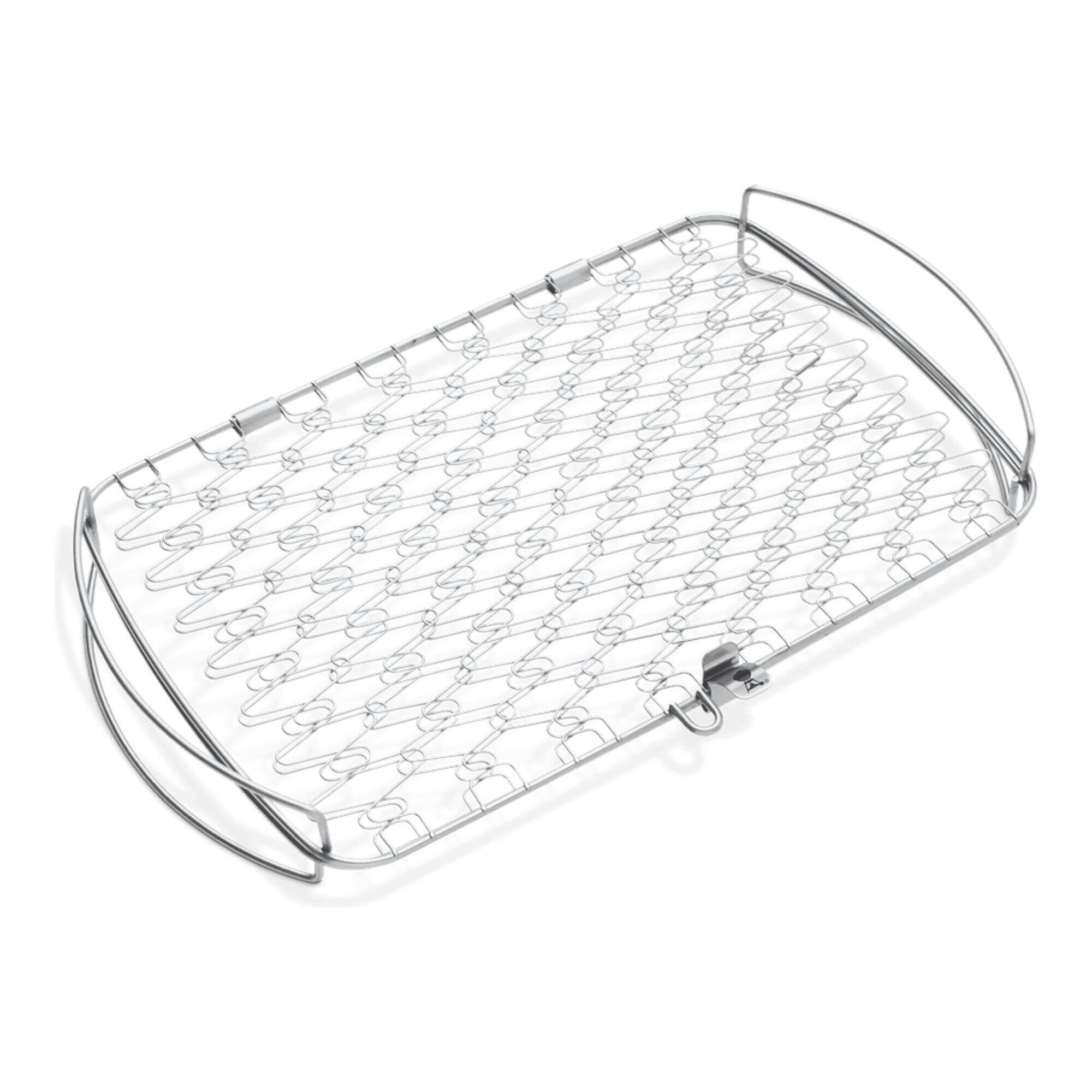 Weber - Panier À Griller Du Poisson Ou De Gros Légumes - Barbecue - Taille Unique - Decathlon