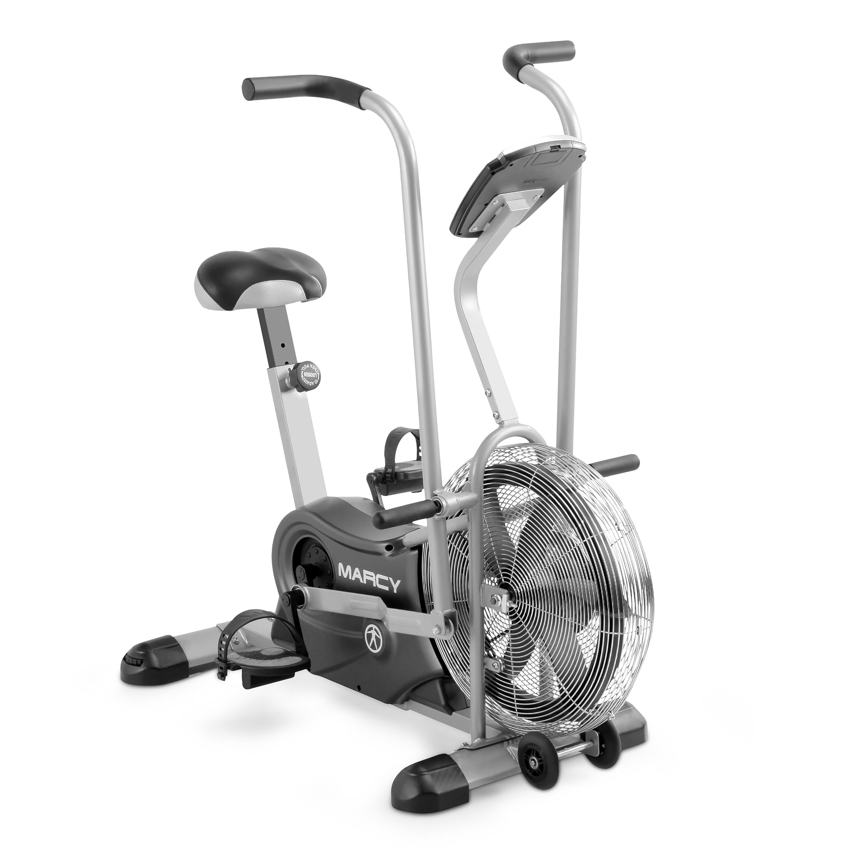 MARCY DELUXE AIR 1 FAN EXERCISE BIKE 2/6