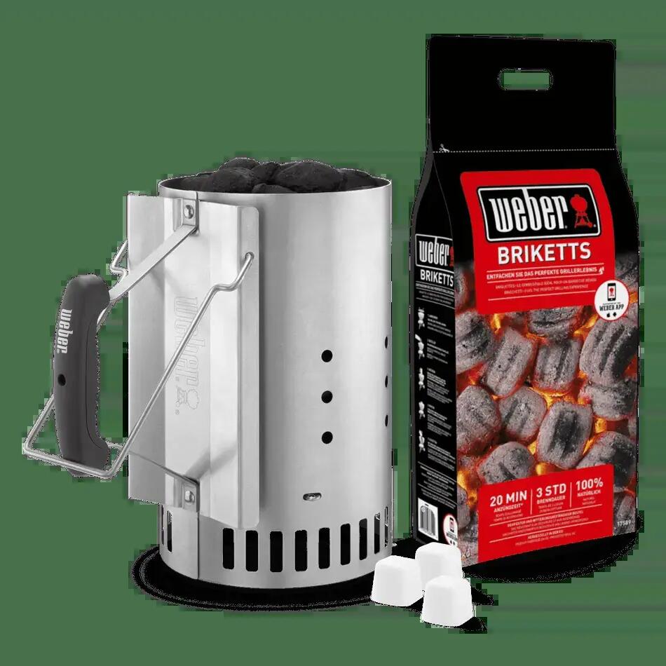 Kit Rapidfire Lighter Glass  Briquettes 2 kg