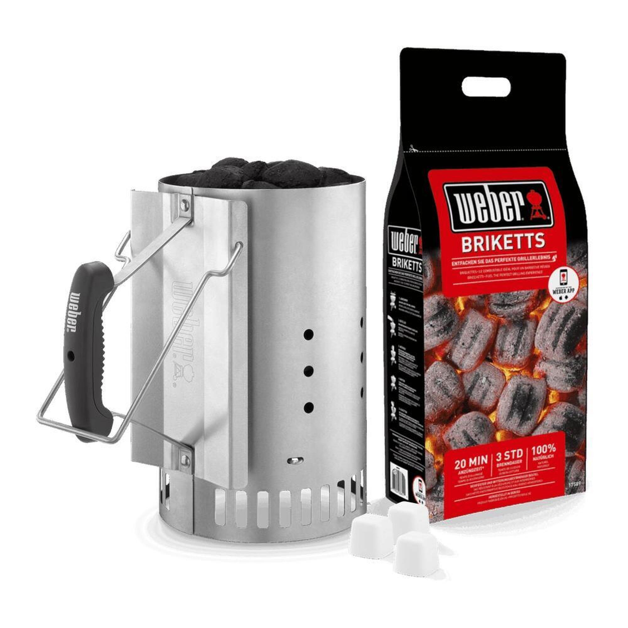 Weber - Kit De Coupe Rapidfire Éclairage Des Briquettes 2 Kg - Barbecue - Taille Unique - Decathlon