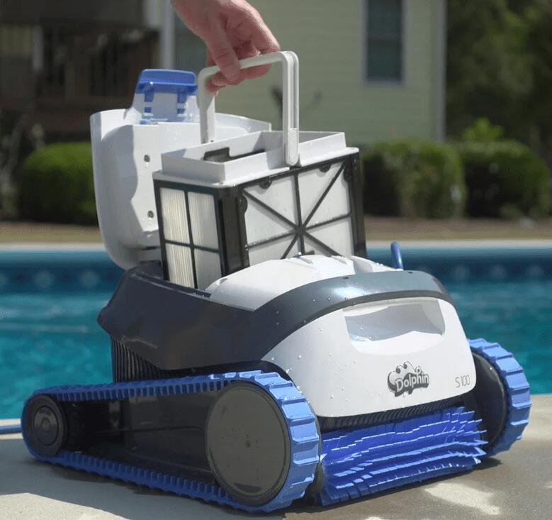 Aspirador Elétrico MAYTRONICS DOLPHIN S100 Aspirador de Piscina robot limpa 3/7
