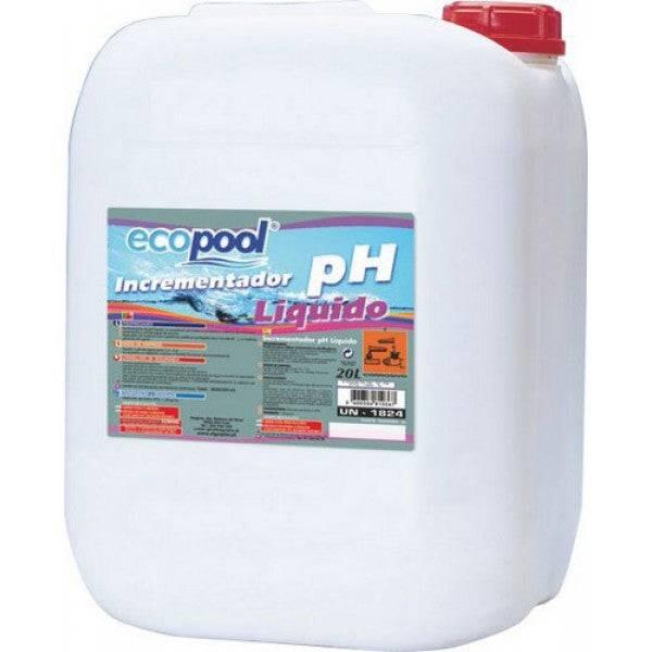 Ecocompositos - Ph (ph Plus) - Liquide - 25lts - Dosage :: 3.0lts -> 100m3 - Kit D'Entretien Piscine - Taille Unique - Decathlon