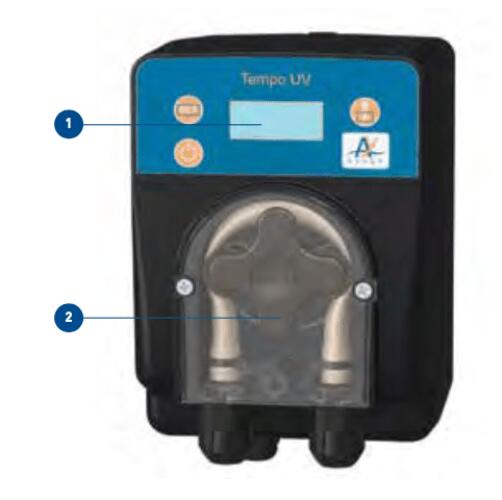 Bomba Doseadora Tempo UV - Oxigénio activo (peroxido) / algicida 1/1