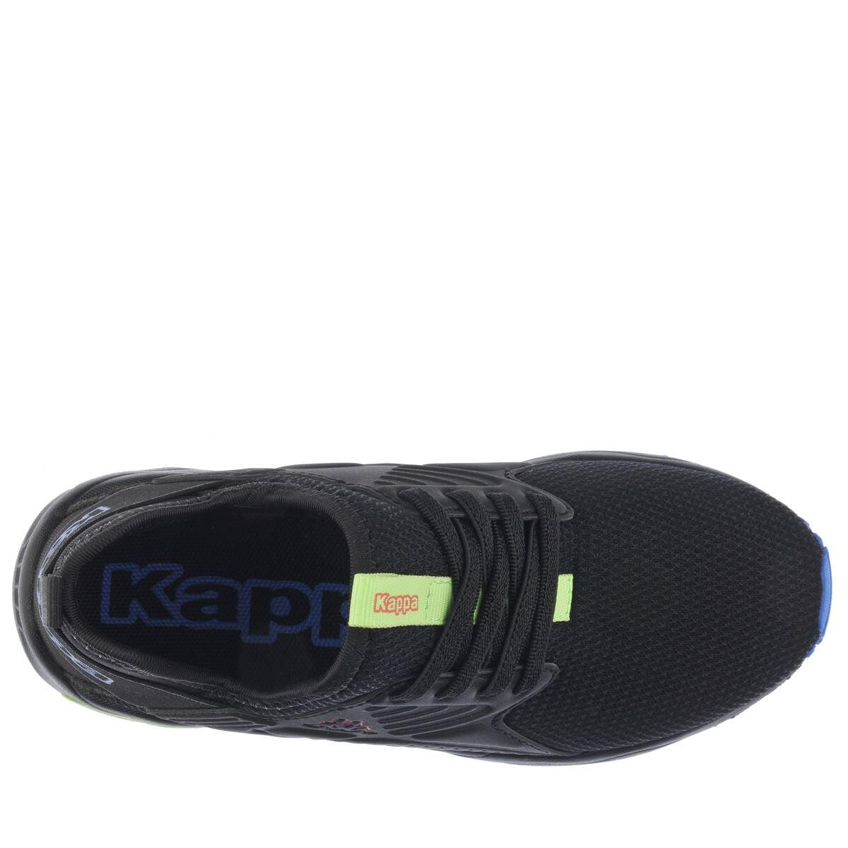 Zapatillas Kappa San Puerto para Niño - Negras/Azules/Verdes 5/7