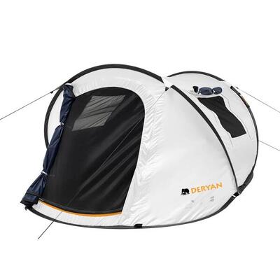 Deryan Tenda Dome Pop-Up - 2 Persone - Anti-UV 50+ - Blu Marino