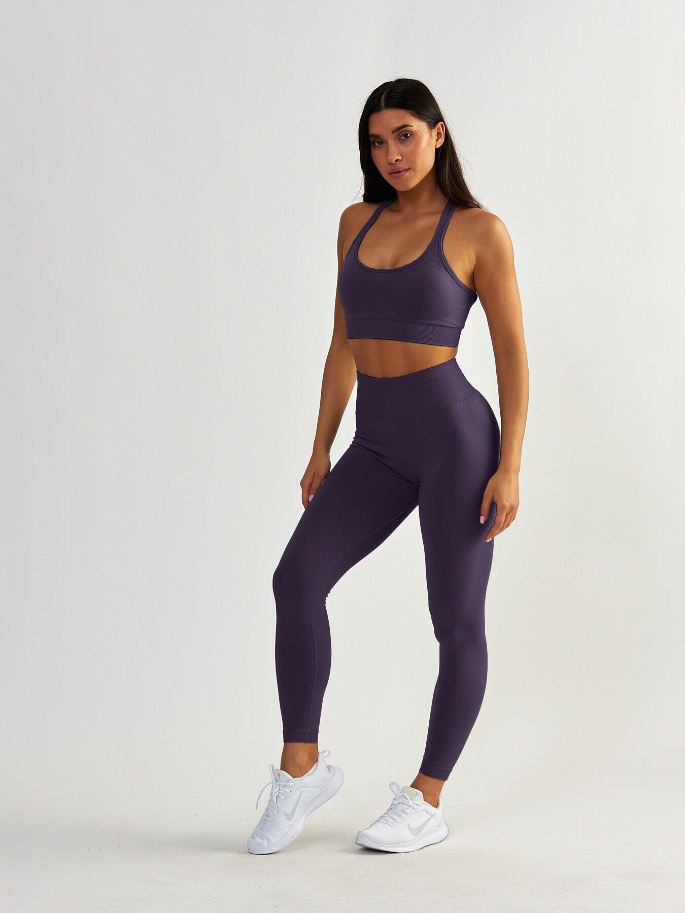 Damen Sport BH Gym Queen Violett für Sport & Freizeit 3/7
