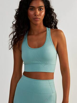 Damen Sport BH Femme Force Roségold für Sport & Freizeit