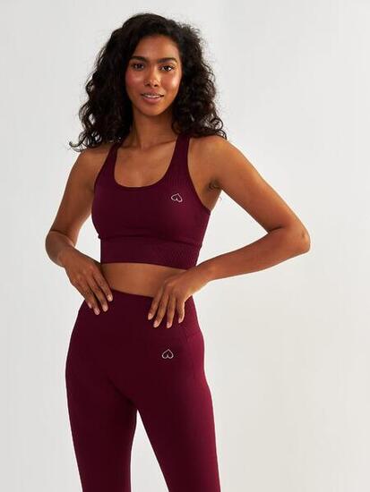 Damen Sport BH Femme Force Roségold für Sport & Freizeit