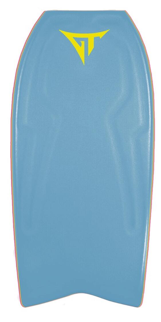 Tabla de bodyboard GT Mega-T PP azul claro/blanco 41,25 2/3