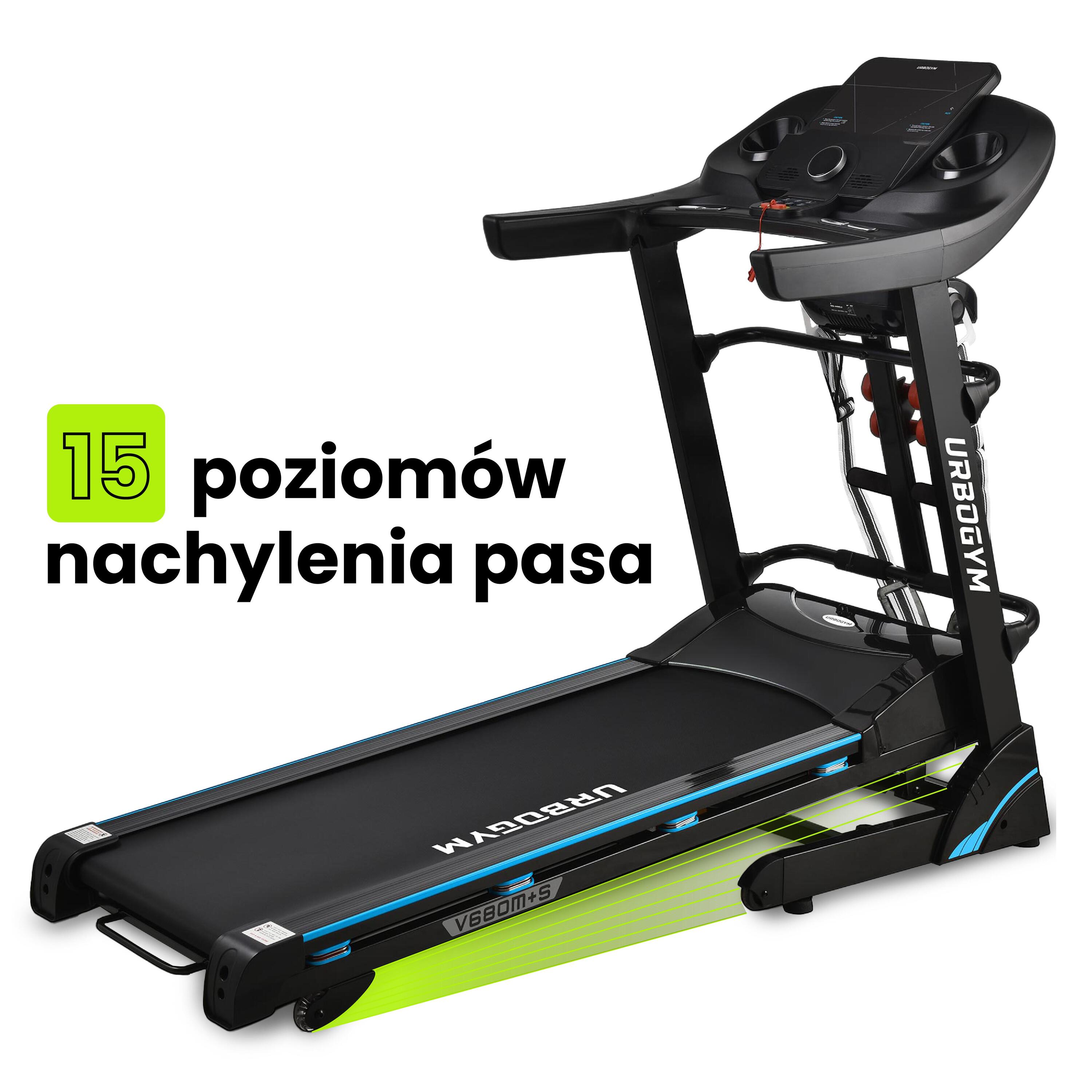 Bieżnia elektryczna Urbogym V680M+S 5/7