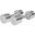 Set de 2 Gantere cromate cu greutate fixa de la 2kg -40 KG