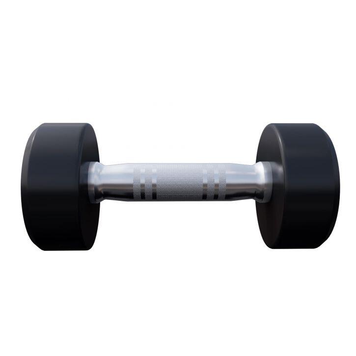 Ganteră rotundă fixă de la 2.5 kg la 40 kg