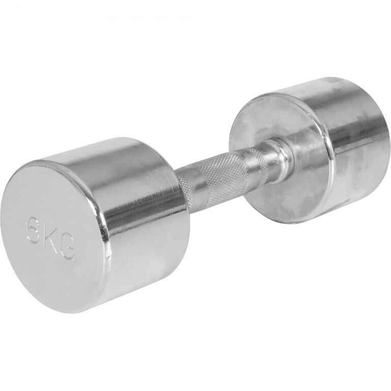 Set de 2 Gantere cromate cu greutate fixa de la 2kg -40 KG