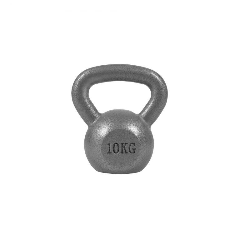 Gorilla Sports - Kettlebell En Fonte | Musculation | Poids Au Choix De 2kg À 32kg - Kettlebell - Gris|noir - 10 Kg - Decathlon