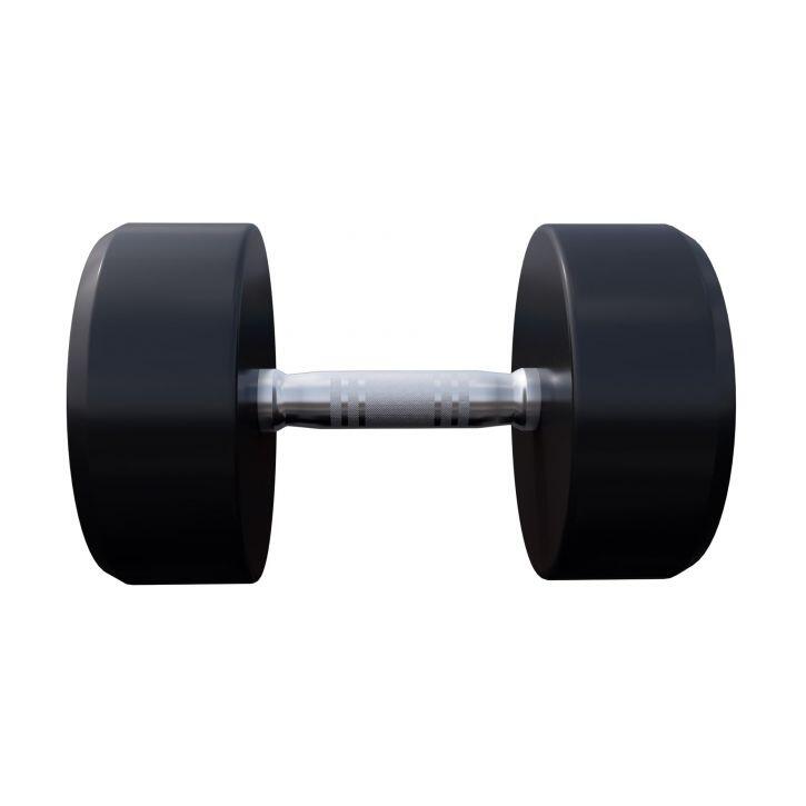 Gorilla Sports Dumbell - 25 kg - Gietijzer (rubber coating) - Met logo 4/7