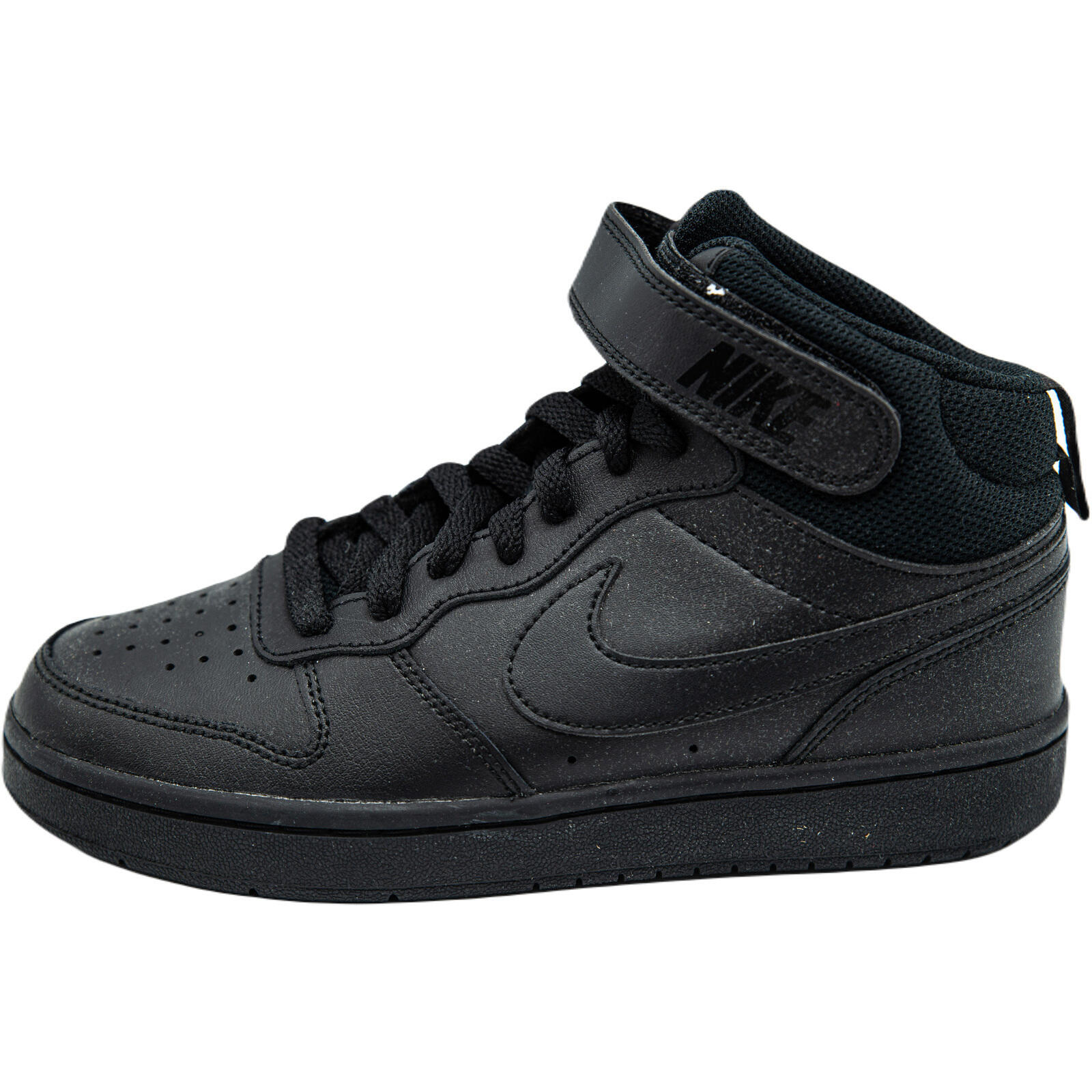 Pantofi sport copii Nike Court Borough Mid 2, Negru