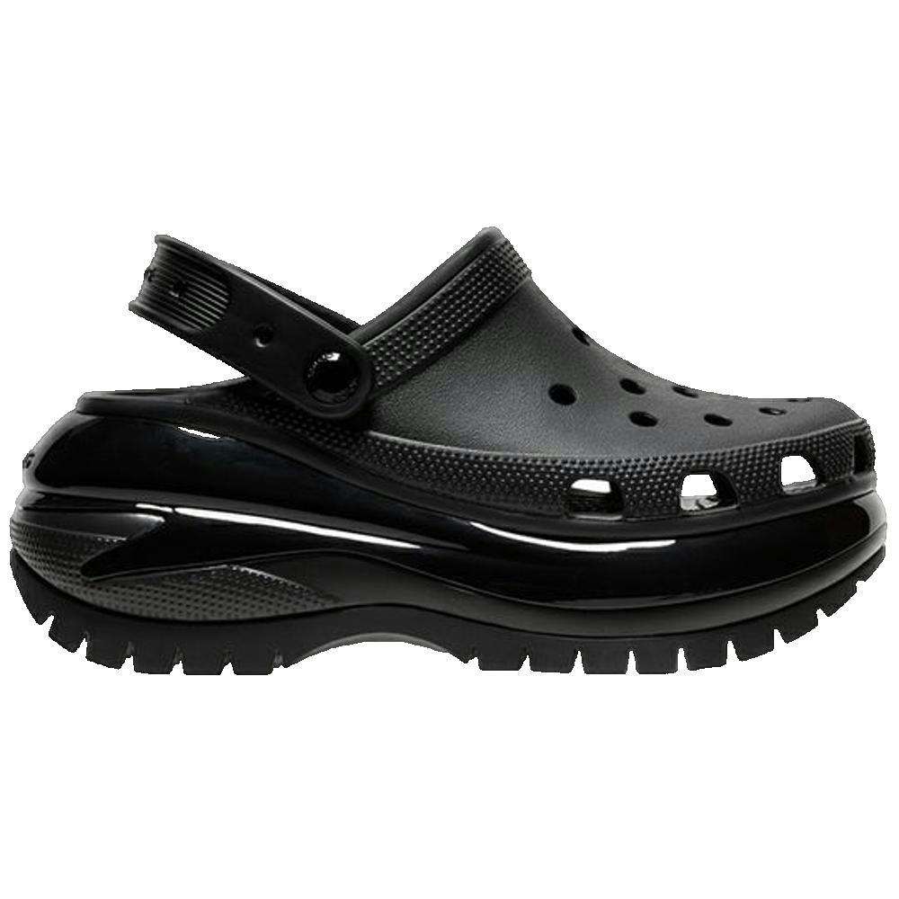 CROCS Sandalen Vrouw Crocs Classic Mega Crush Zwart