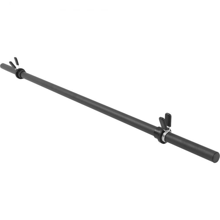 Gryf prosty do ćwiczeń  Gorilla Sports  130cm + zaciski + osłona
