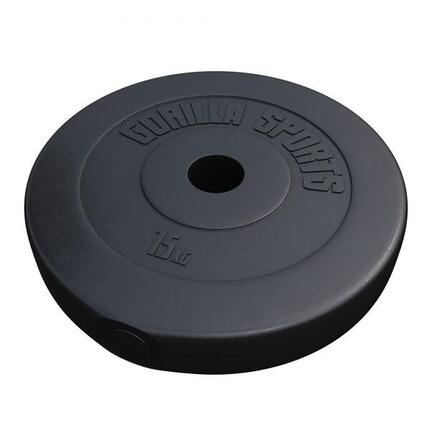 Obciążenie bitumiczne (1,25- 15 kg) 50/51 mm - talerz winylowy Gorilla Sports