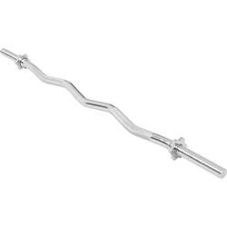 KIT HALTÈRE 25,5KG AVEC BARRE CURL + DISQUES PLASTIQUES GRIP | MUSCULATION