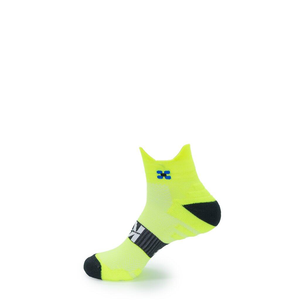 Meias Curtas para Corrida 15 cm – cor AMARELO FLUOR 5/6