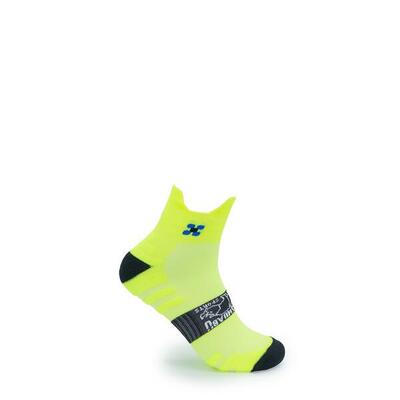 Calzini da running alla caviglia 15 cm – colore GIALLO FLUO