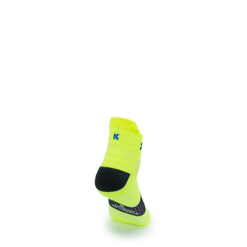 Meias Curtas para Corrida 15 cm – cor AMARELO FLUOR 4/6