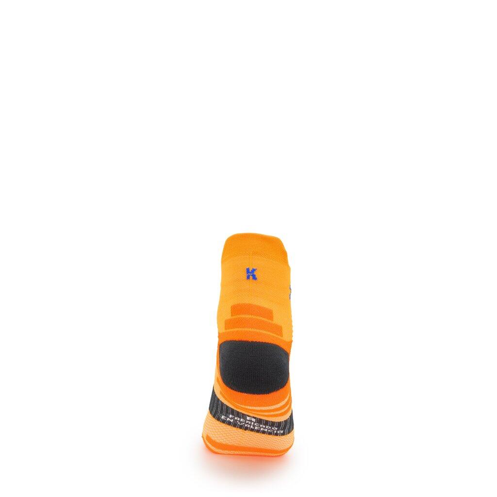 FALKE Sport Spirit Calzini Running Unisex - Confezione Da 2, Arancione Fluorescente, Taglia 42/43