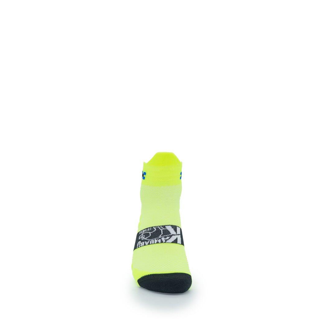 Meias Curtas para Corrida 15 cm – cor AMARELO FLUOR 2/6