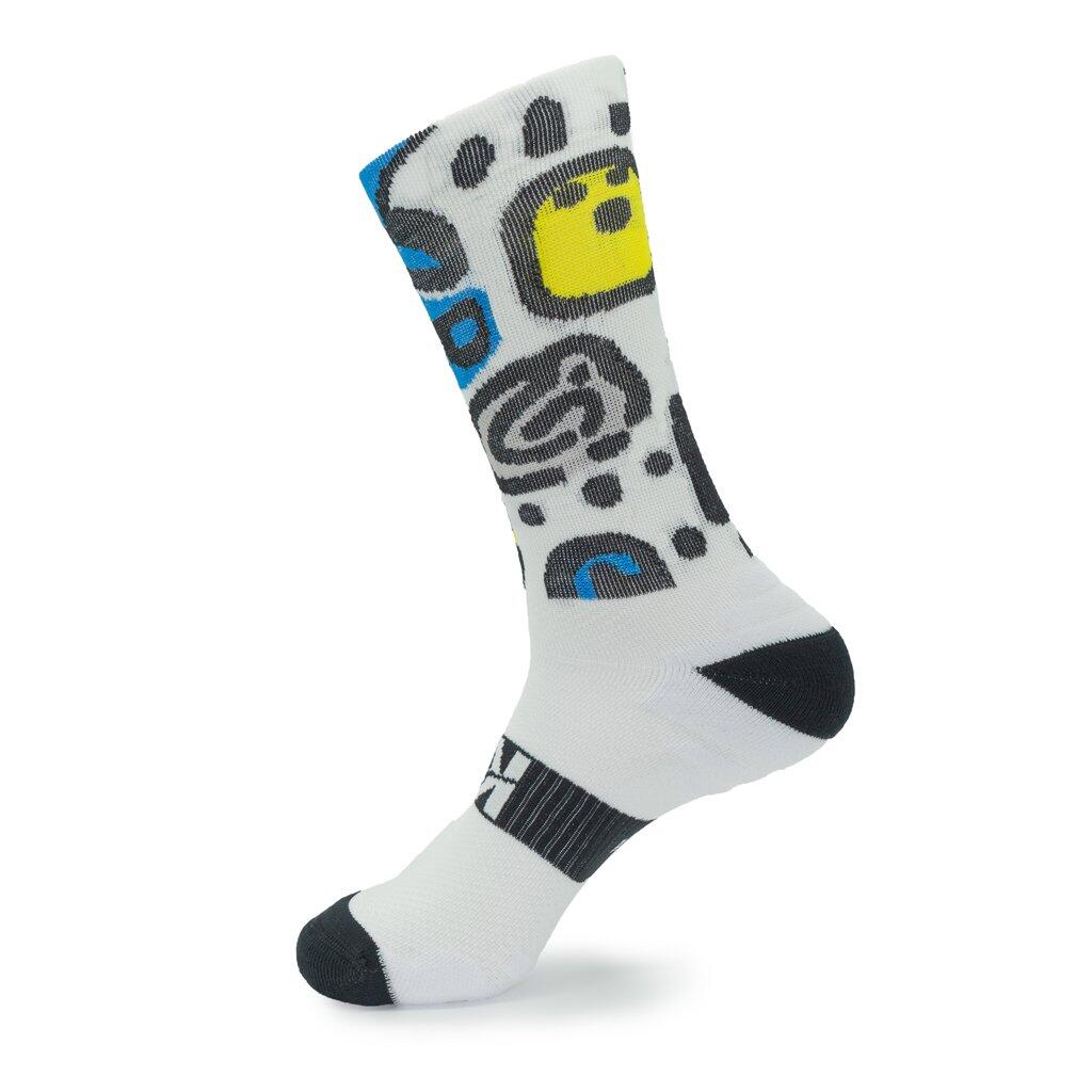Calcetines DYSTOPIAN 2 de RUNNING (Multicolor) de 1 hilo 5/7